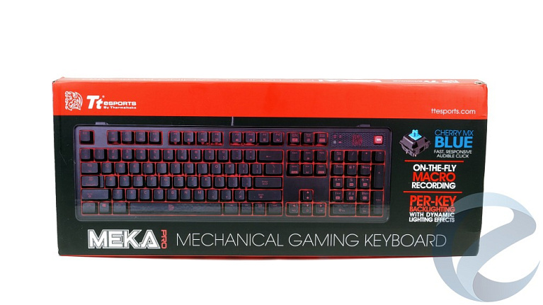 Обзор клавиатуры Tt eSports MEKA PRO