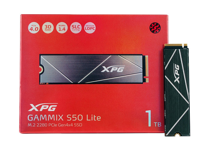 Обзор и тест накопителя ADATA XPG GAMMIX S50 Lite 1Тб (AGAMMIXS50L-1T-C)