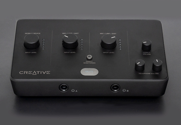 Обзор USB-аудиоинтерфейса Creative Live! Audio A3
