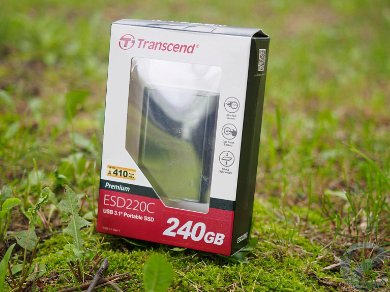 Обзор и тестирование портативного твердотельного накопителя Transcend ESD220C