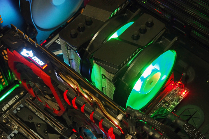 Обзор и тест процессорного кулера Cooler Master MasterAir MA621P TR4