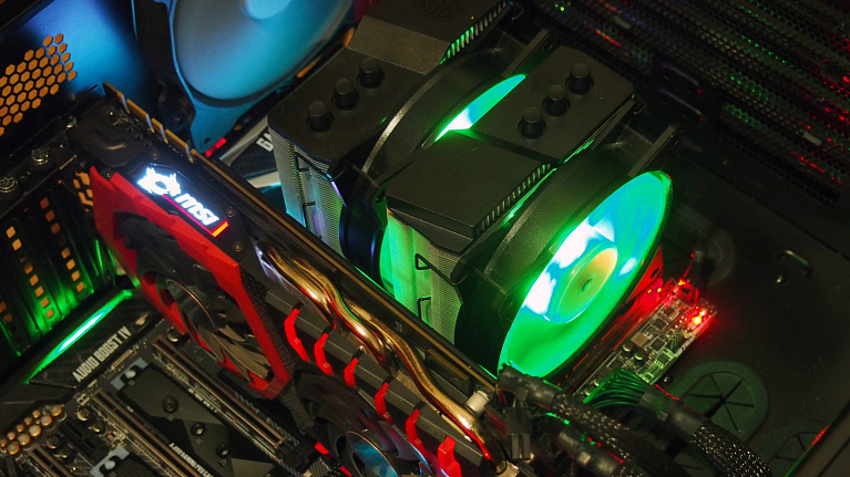 Обзор и тест процессорного кулера Cooler Master MasterAir MA621P TR4