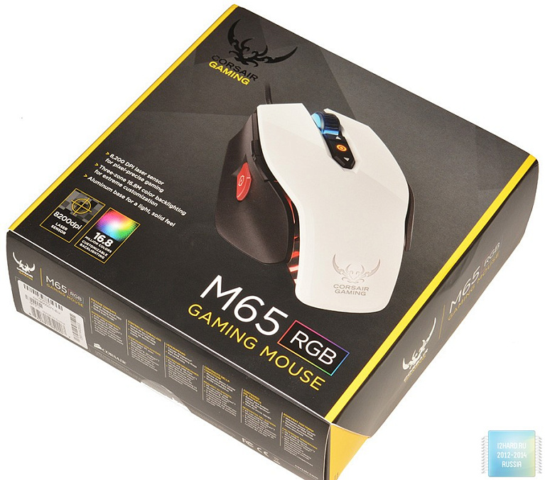 Обзор игровой мыши Corsair M65 RGB
