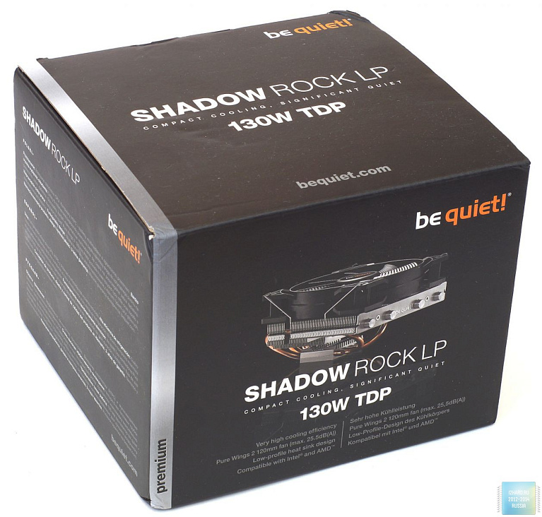Обзор и тест низкопрофильного кулера be quiet! Shadow Rock LP