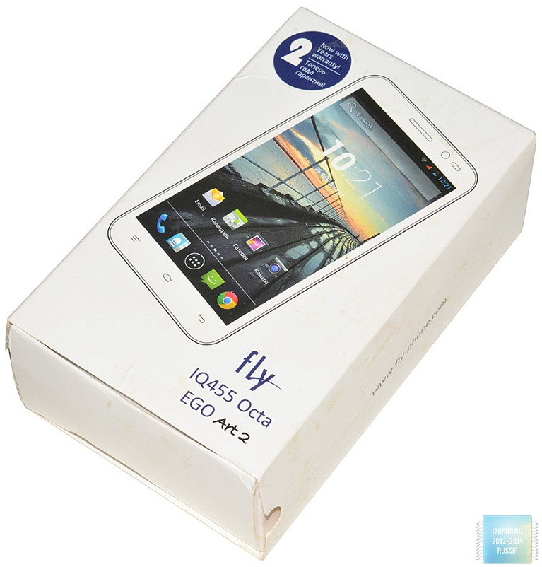 Обзор смартфона Fly IQ455 Ego Art 2