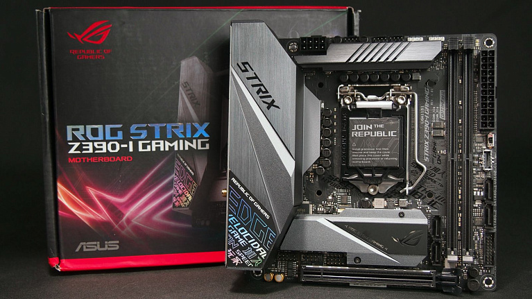 Обзор и тест материнской платы ASUS ROG Strix Z390-I Gaming