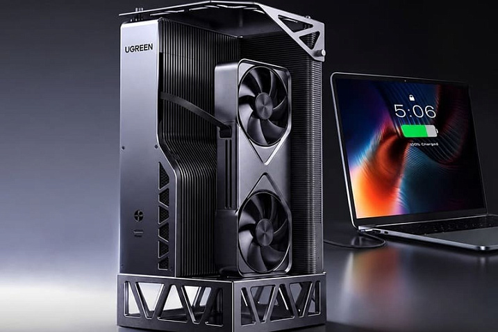 Док-станция UGREEN LinkStation Pro для eGPU перешла на Thunderbolt 5