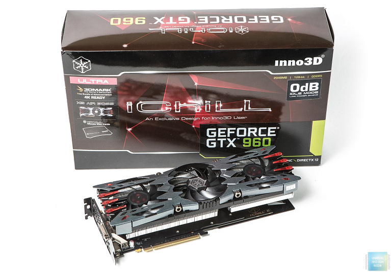 Обзор и тестирование видеокарты Inno3D iChill GeForce GTX 960 Ultra SLI