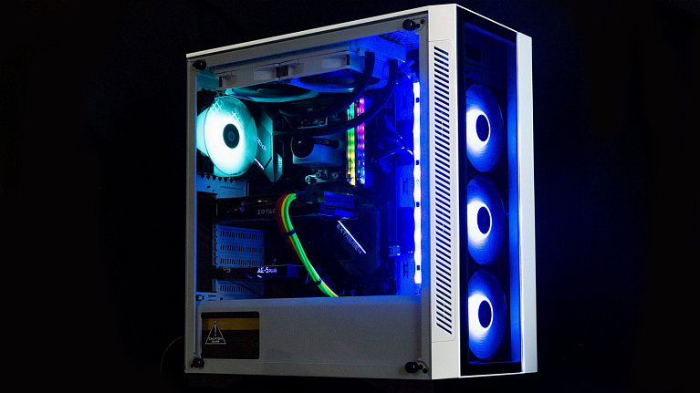 Обзор и тестирование корпуса Deepcool MATREXX 55 V3 ADD-RGB WH 3F