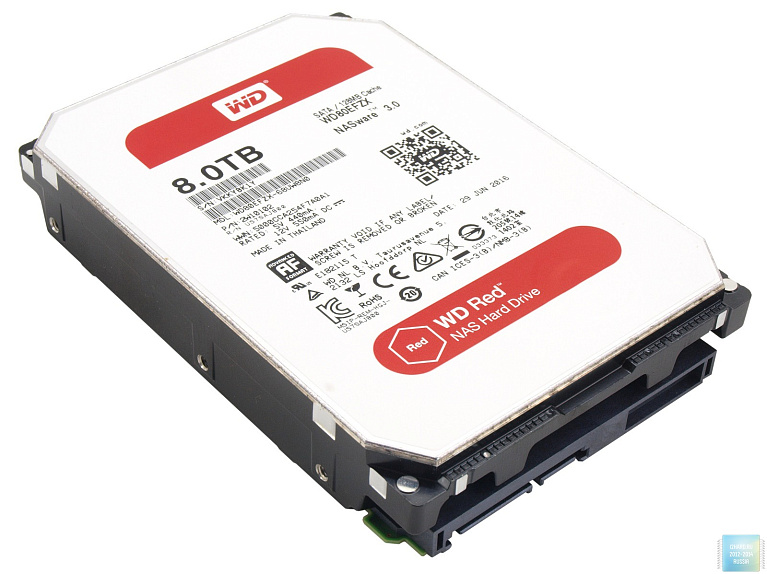 Обзор и тест жесткого диска Western Digital Red WD80EFZX 8ТБ