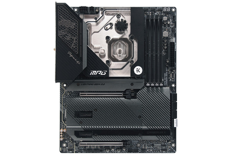 Обзор и тест материнской платы MSI MPG X570s Carbon EK X