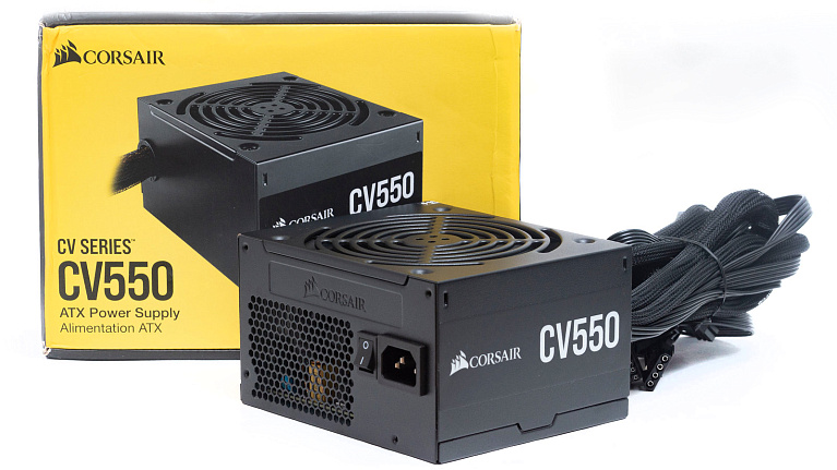 Обзор и тестирование блока питания Corsair CV550
