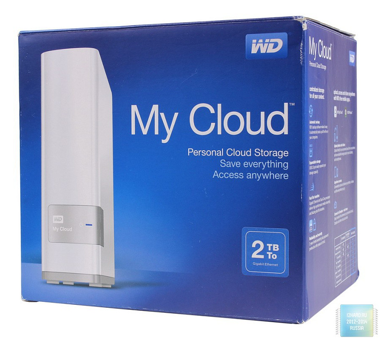 Обзор сетевого накопителя WD My Cloud 2 TB