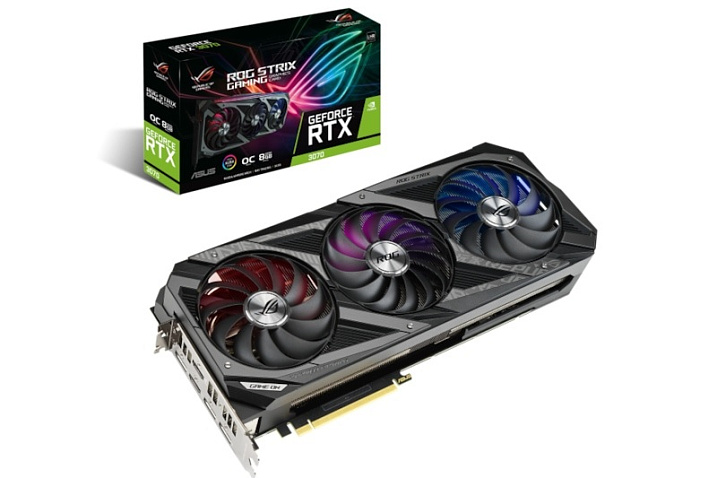 В Норвегии демонстрационный образец ASUS GeForce RTX 3070 продавался дороже новых
