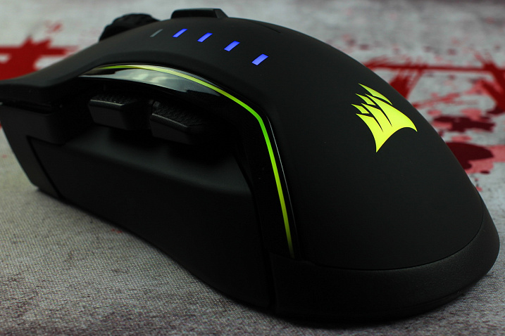Обзор мыши Corsair GLAIVE RGB