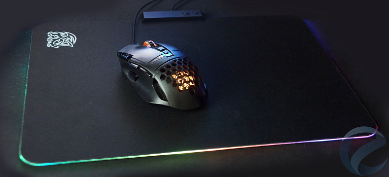 Обзор игрового коврика DRACONEM RGB – Cloth Edition Gaming Mouse Pad