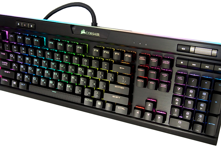 Обзор и тест механической клавиатуры Corsair K95 RGB Platinum