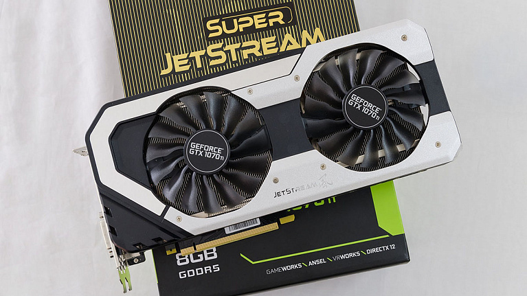 Обзор и тестирование видеокарты Palit GeForce GTX 1070 Ti JetStream [NE5107T015P2-1041J]
