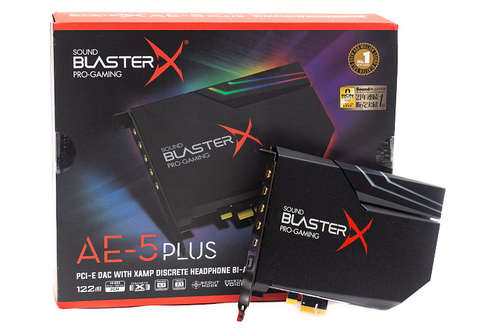 Обзор и тестирование звуковой карты Creative Sound BlasterX AE-5 Plus