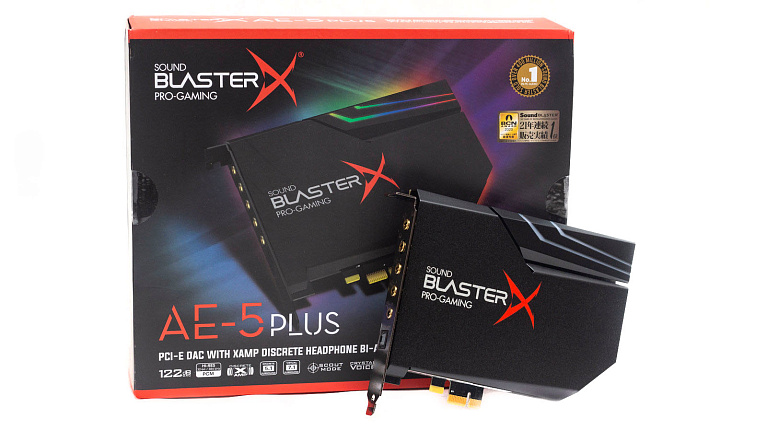 Обзор и тестирование звуковой карты Creative Sound BlasterX AE-5 Plus