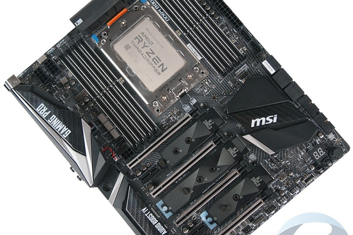 Обзор и тест материнской платы MSI X399 GAMING PRO CARBON AC