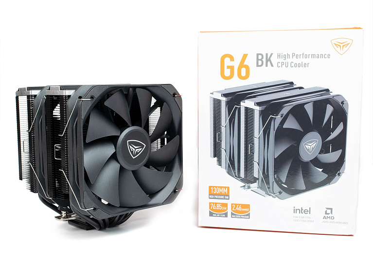 Обзор и тест кулера PCCooler G6