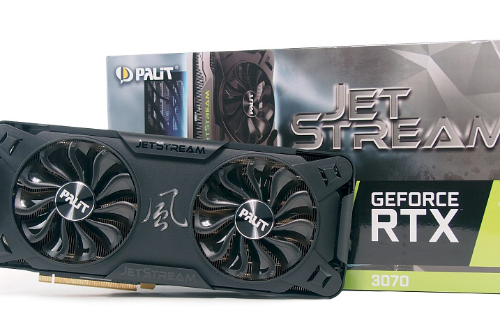 Обзор и тест видеокарты Palit GeForce RTX 3070 JetStream OC
