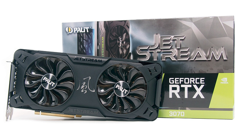 Обзор и тест видеокарты Palit GeForce RTX 3070 JetStream OC