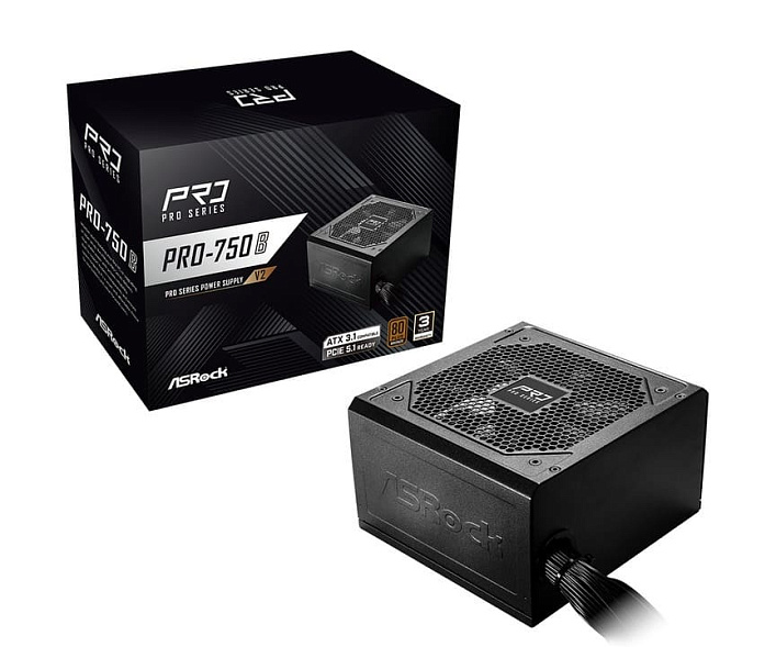 Блок питания ASRock PRO V2 Bronze 750W