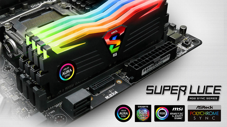 Обзор и тест оперативной памяти GeIL SUPER LUCE RGB Sync AMD Edition DDR4-2666 2x8 ГБ (GALS416GB2666C16ADC)