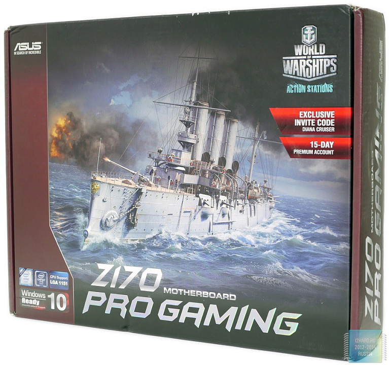 Обзор и тест материнской платы ASUS Z170 PRO GAMING