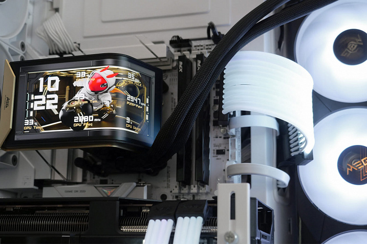 Обзор и тест системы жидкостного охлаждения MSI MEG CORELIQUID E15 360: изогнутый OLED-экран и тесты производительности