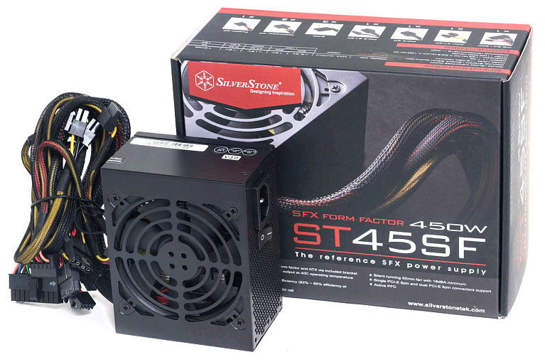 Обзор и тестирование блока питания SilverStone ST45SF v 3.0