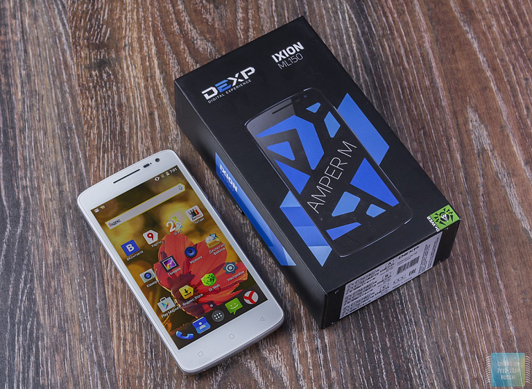 Обзор смартфона DEXP Ixion ML150 Amper M