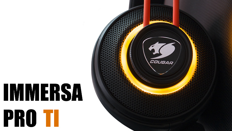 Обзор гарнитуры Cougar Immersa Pro Ti