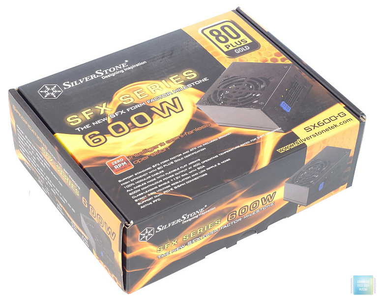 Обзор и тест компактного SFX блока питания SilverStone SX600-G (600 Вт)