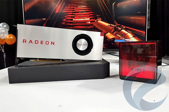 AMD показала карту Radeon RX Vega