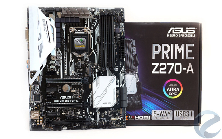Обзор и тестирование материнской платы ASUS Prime Z270-A