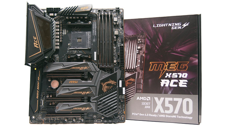 Обзор и тест материнской платы MSI MEG X570 ACE