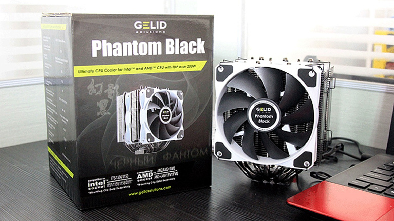Обзор и тест процессорного кулера GELID Phantom Black
