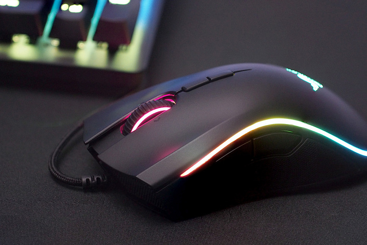 Обзор игровой мышки Razer Mamba Elite и коврика Razer Goliathus Extended Chroma