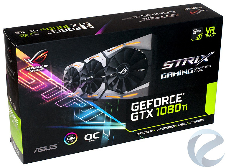 Обзор и тестирование видеокарты ASUS ROG GeForce GTX 1080 Ti Strix OC (ROG-STRIX-GTX1080TI-O11G-GAMING)