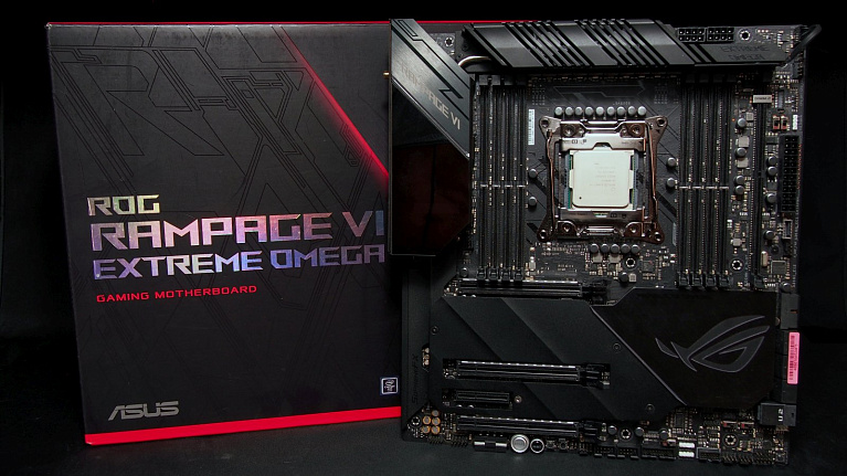 Обзор и тест материнской платы ASUS ROG Rampage VI Extreme Omega