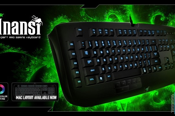 Обзор и тест клавиатуры для ММО-игр Razer Anansi