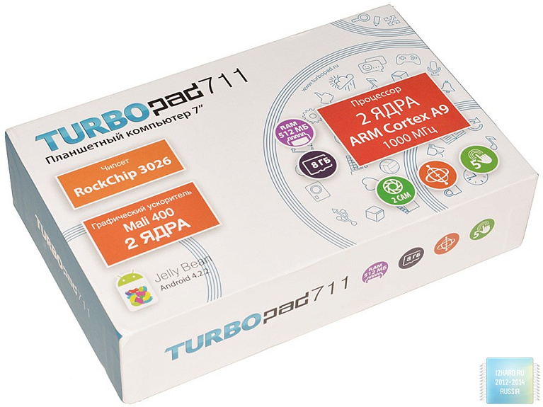 Обзор планшета TURBOpad 711
