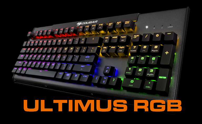 Обзор и тест игровой клавиатуры Cougar Ultimus RGB