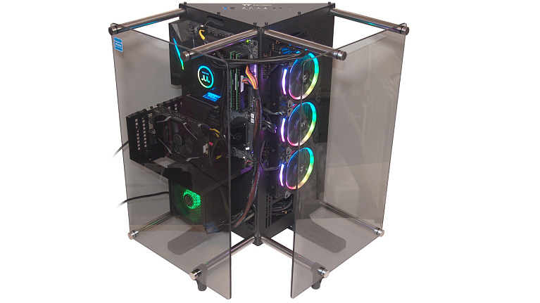 Обзор и тест корпуса Thermaltake Core P90 Tempered Glass Edition