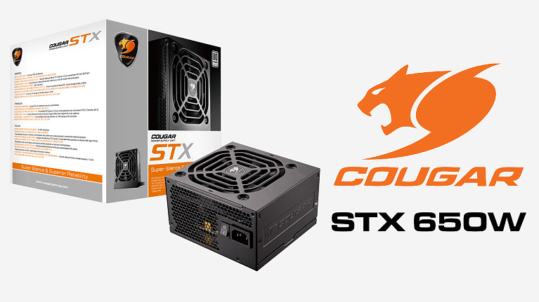 Обзор и тест блока питания Cougar STX 650W
