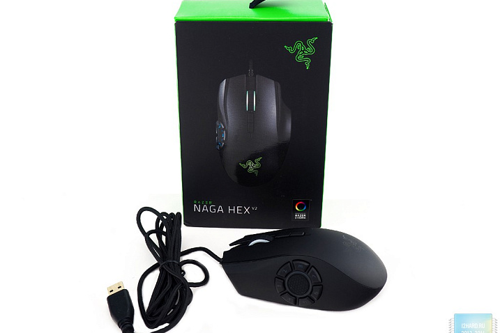 Обзор игровой беспроводной мыши Razer Naga HEX V2