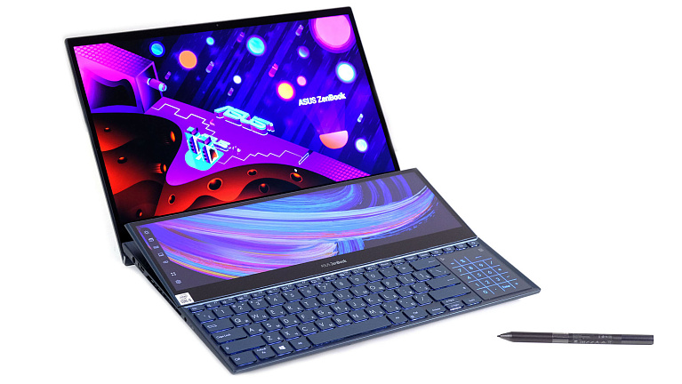 Обзор ноутбука ASUS ZenBook Duo 15 UX582L OLED